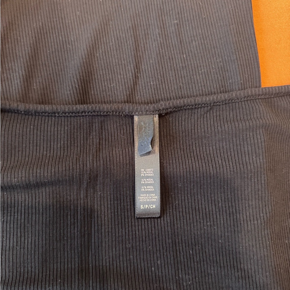 SKIMS Black Soft Lounge Dress with Keyhole - Picture 4 of 5